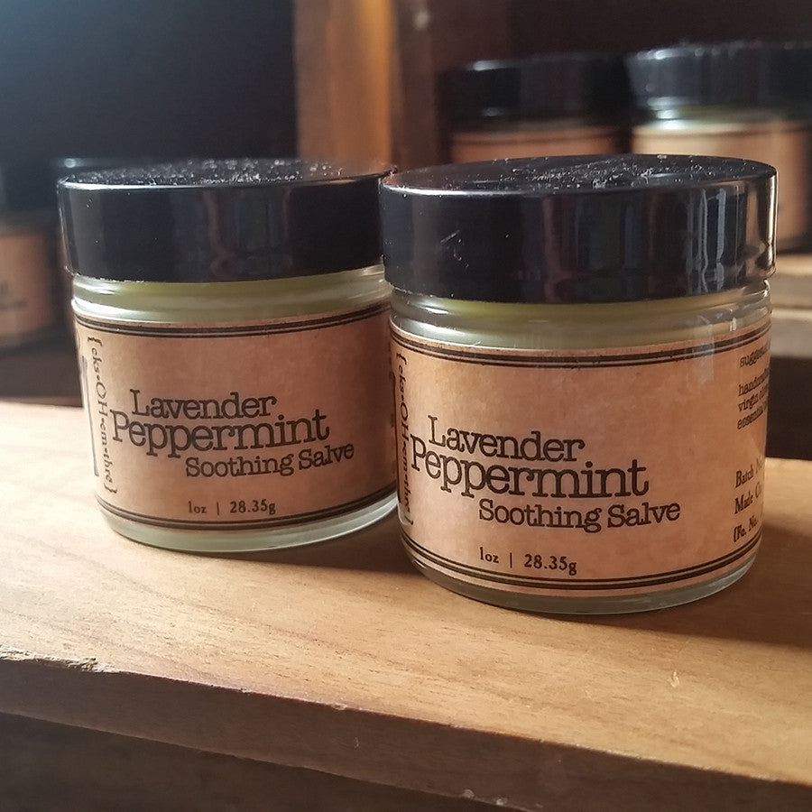 Lavender Peppermint Soothing Salve - XoM3 Botanical Solutions