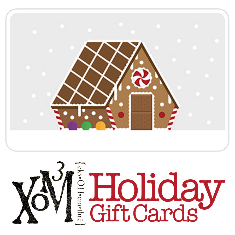 Holiday Gift Cards - XoM3 Botanical Solutions